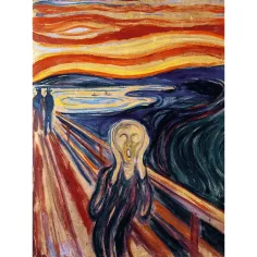 Edvard Munch: Țipătul puzzle din lemn de 200 de piese - Trefl imaginea 2