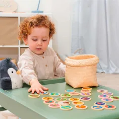 Eichhorn: Graffaló joc de memorie din lemn, 30 de piese - Simba Toys imaginea 3