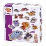 Eichhorn: Puzzle din lemn cu animale, 16 piese - Simba Toys