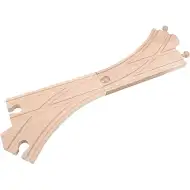 Element feroviar în formă de K din lemn