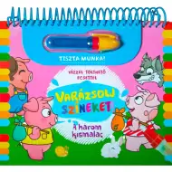 Fă magie cu culorile! - Cartea de activități cu cei trei purceluși