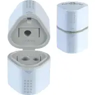 Faber-Castell: Ascuțitoare Grip 2001 trio, culori asortate, 1 buc.