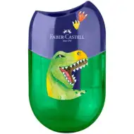 Faber-Castell: Ascuțitoare cu dinozaur – cu 2 găuri, cu rezervor