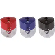 Faber-Castell: Ascuțitoare cu rezervor Grip cu două găuri, diverse modele, 1 buc.