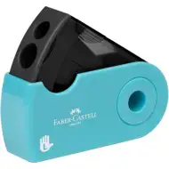 Faber-Castell: Ascuțitoare dublă Sleeve, culoare turcoaz