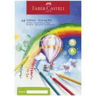 Faber-Castell: Caiet de desen format A4, 100 file, 80g