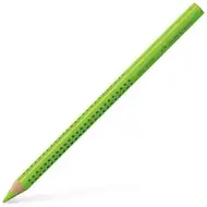 Faber-Castell: Creion colorat Jumbo Grip verde neon