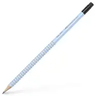 Faber-Castell: Creion grafit Grip 2001, culoare albastru deschis, 1 bucata