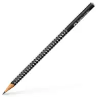 Faber-Castell: Creion grafit Sparkle în culoare negru perlat, 1 bucată