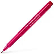 Faber-Castell: Linier cu vârf fin 0,8 mm roșu
