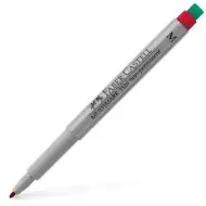 Faber-Castell: Marker pentru folie M roșu