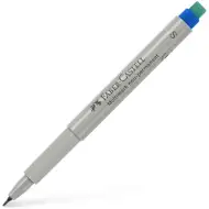 Faber-Castell: Marker pentru folie S albastru