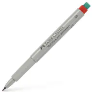 Faber-Castell: Marker pentru folii S roșu