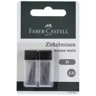 Faber-Castell: Mine de compas 2mm, set de 2x6 bucăți, H