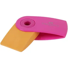 Faber-Castell: Radieră Sleeve mini cu husă, în culori la modă, 1 bucată imaginea 2
