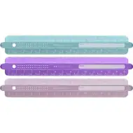 Faber-Castell: Riglă flexibilă Sparkle de 15 cm în diverse culori.