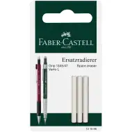 Faber-Castell: Set de 3 rezerve de gumă pentru creion mecanic Grip 1345/1347
