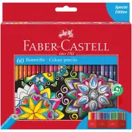 Faber-Castell: Set de 60 creioane colorate