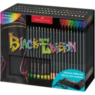 Faber-Castell: Set de creioane colorate Black Edition, 72 bucăți