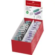 Faber-Castell: Set de radiera cu capac GRIP în mai multe variante, 2 bucăți