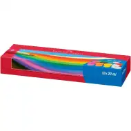 Faber-Castell: Set de tempera la borcan 12x20ml