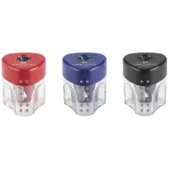 Faber-Castell: ascuțitoare cu rezervor Grip, diverse modele, 1 bucată