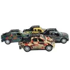 Fast Racer: Pickup cu roți de teren în diferite variante, 11cm imaginea 7