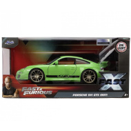 Fast &amp; Furious: Porsche 911 GT3 (2007) - model auto metalic, scară 1/24 - Jada Toys