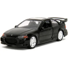 Fast & Furious: Seria Legacy Set model de mașini metalice Han’s Mazda RX-7 & Heist Honda Civic la scară 1/32 - Jada Toys imaginea 4