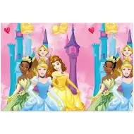 Față de masă din plastic roz cu prințese Disney+ 120x180cm