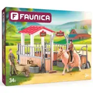 Faunica: Grajd cu cal și accesorii - Woodyland