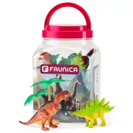 Faunica: Set de joacă cu dinozauri în găleată - Woodyland