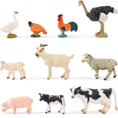 Faunica: Set de joacă fermă de animale cu accesorii - Woodyland imaginea 3