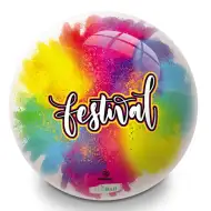Festival colorat BioBall minge de cauciuc 23cm - Mondo Toys