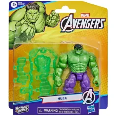 Figurină Hulk Marvel Răzbunători Action Verse - Hasbro