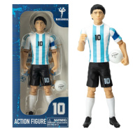 Figurină de acțiune fotbalist, 20 cm - Argentina, Maradona în tricoul cu numărul 10