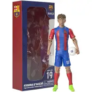 Figurină de acțiune fotbalist, 20 cm - FC Barcelona, cu Lamine Yamal în tricoul cu numărul 19