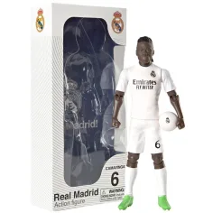 Figurină de acțiune fotbalist, 20 cm - Real Madrid, Camavinga în tricoul cu numărul 6