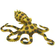 Figurină de jucărie caracatiță cu inele albastre - Bullyland