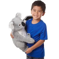 Figurină de pluș koala realistă - Melissa & Doug imaginea 2
