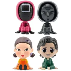 Figurină surpriză Squid Game Bobble Hero 8cm imaginea 2