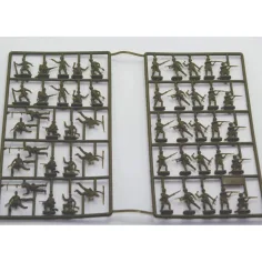 Figurine militare germane Afrikakorps Italeri 1/72 maket imaginea 2