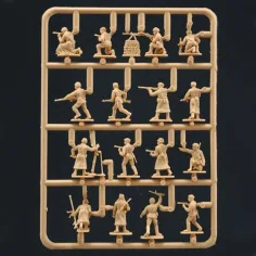 Figurine militare în uniformă de iarnă rusească Italeri 1/72 imaginea 3