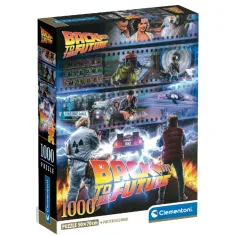 Filme de cult: Puzzle „Înapoi în viitor” de 1000 piese - Clementoni