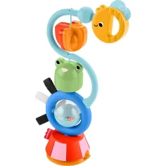 Fisher-Price: Centru de activități cu animale pentru bebeluși - Mattel imaginea 4