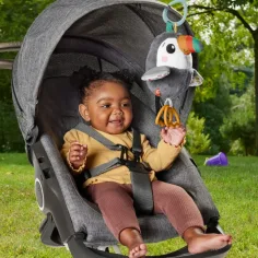 Fisher Price: Drăguț jucărie de pluș tucan zburător - Mattel imaginea 2