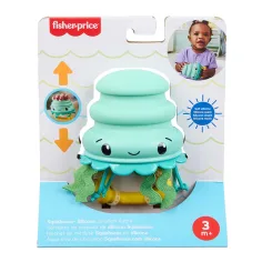 Fisher-Price: Inel de dentiție Prieten marin - Meduză - Mattel