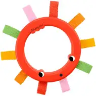 Fisher-Price: Jucărie de dentiție caracatiță veselă cu motive animale - Mattel