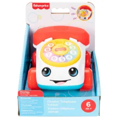 Fisher-Price: Mașinuță cu telefon vorbăreț Tili-toli - Mattel