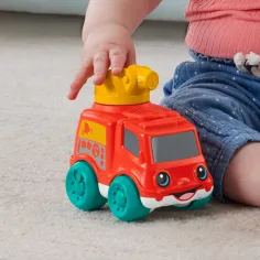Fisher-Price: Mașinuță de împins - Veselul Pompier - Mattel imaginea 2
